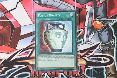 Yugioh Spell Card Pot Of Duality LDK2-ENY34 Unlimited Edition Common • $1.50