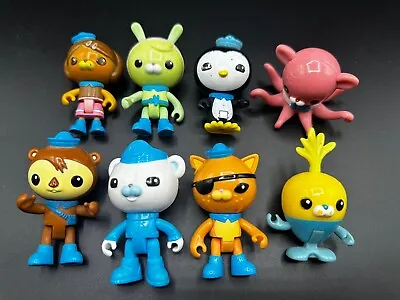 Mattel Octonauts Toy Play Figures X8 Professor Inkling Octopus Vegimal Bundle • £24.99