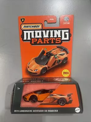 2024 Matchbox Moving Parts 2019 Lamborghini Aventador SVJ Roadster - Orange • $6.99