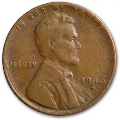 1946 S - Lincoln Wheat Penny - G/VG • $1.85