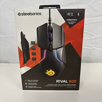 SteelSeries Rival 600 RGB Gaming Mouse - *C-GRADE* FREE SHIPPING • $45