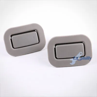 $14.12 • Buy Pair Rear Right + Left Seat Recliner Button Gray For 2009-2013 Subaru Forester