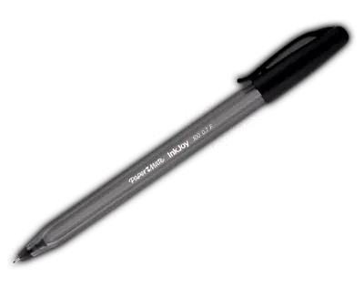 PAPERMATE INKJOY 100 Medium Ballpoint Pens Capped 1.0MM Ball Pen Black Blue • £16.99