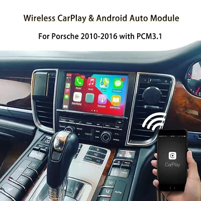 $386.86 • Buy Wireless Carplay Android Car Retrofit Kit For Porsche 911 (991) PCM3.1 Radio