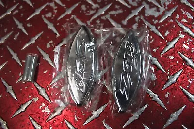$17.99 • Buy 06 - 19 2006 - 2019 Kawasaki Zx14r Chrome Mirror Block Off Plates Race Grudge Gp