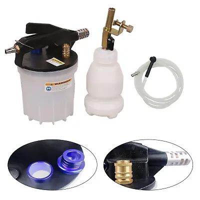 2L Oil Suction Pot Vacuum Flushing Brake Oil Bleeder Kit + Break Fluid Extractor • $37.05