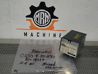 Mercoid MERCONTROL CSS0 R.10-150 80-71297 Dual Input Pressure Control Used • $29.99
