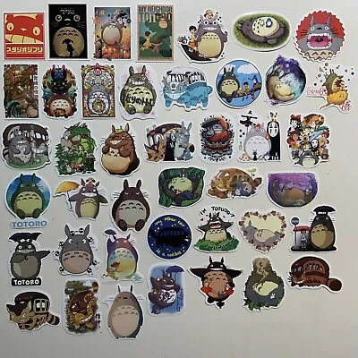 42pcs Studio Ghibli My Neighbor Totoro Hayao Miyazaki Japanese Anime Stickers • $12