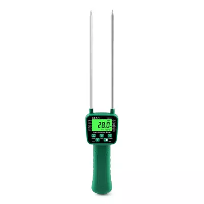 Digital Cereal Hygrometer 14 Kinds Grain  Meter Voice  Metal G9K2 • $34.99