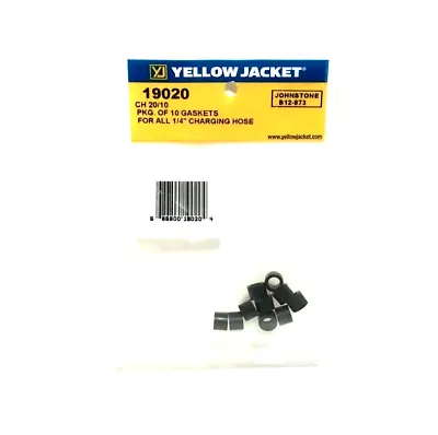 Yellow Jacket 19020 Replacement Gaskets For All 1/4  Charging Hoses 10-pack • $13.59