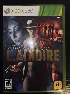 L.A. Noire (3-Disc Xbox 360 2011) CIB W/MANUAL! Tested • $9.99