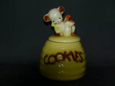 Lamb On Cylinder Cookie Jar • $40