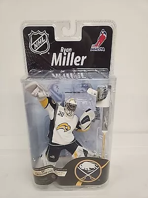 Ryan Miller Gold Collector Level Gold White Jersey #429/500 Mcfarlane S 26 • $87.24