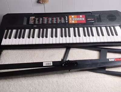 Yamaha PSR-F51 61-Key Portable Keyboard W/ Stand & Music Sheet Holder WORKS • $72.25