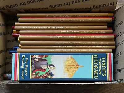 Lot Of 90 Vintage Pencils Eagle A.W. Faber Castell Venus Mongol Others Used New • $24.99