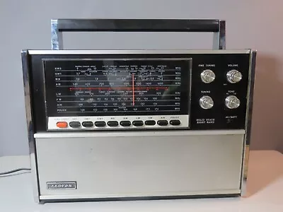 $77.77 • Buy Vintage LLoyds Solid State Eight Band Short Wave Radio Japan 403, Works No/Ant.