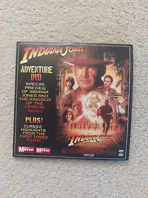 Indiana Jones Adventure Dvd Daily Mirror • £4.10