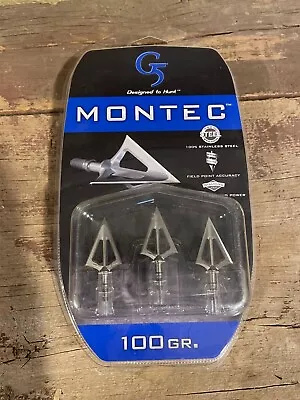 G5 Montec 100 Grain Broadheads  • $35