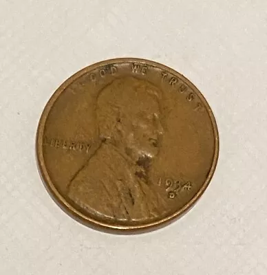 1934 D Lincoln Wheat Cent - Penny 1c Coin **Free Shipping** CC1934-4 • $1.48