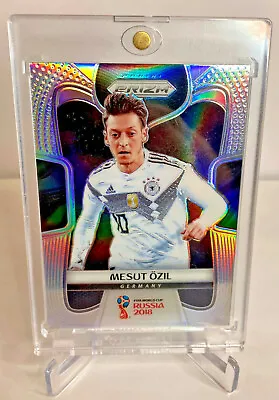 2018 Mesut Ozil Prizm World Cup Silver Refractor Germany Soccer Card Arsenal • $24.99