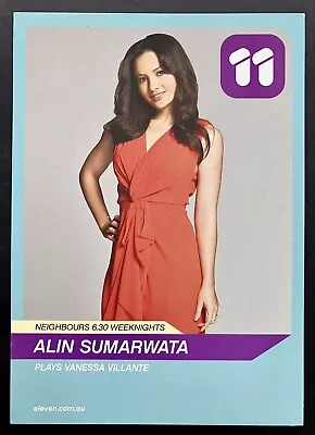 ALIN SUMARWATA As Vanessa Villante - NEIGHBOURS Channel 11 Cast Fan Card • £3.99