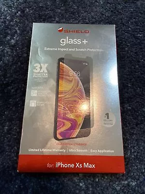 ZAGG Invisible Shield Glass+ Extreme Impact  Screen Protector For IPhone Xs Max  • $11.95