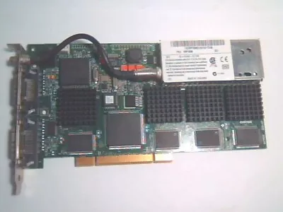 Video Graphics Card PCI IBM 25P1899 Matrox MGI G2+/QUAD-PL/TVN 906-07 G200 MMS • £154.02