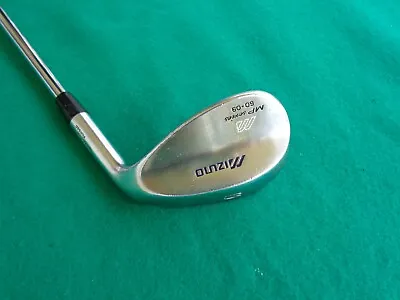 Mizuno MP Series 60-09 Lob Wedge Steel S300 Stiff Golf Club Grain Flow Forged RH • $49