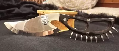  Antique 1998 Used Cobra Movie Knife Acrylic Handle With Sheath. • $223