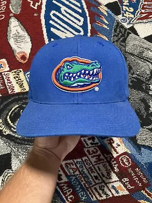 Florida Gators Blue Wool Snapback Hat Cap Vintage 90's NCAA Football • $22