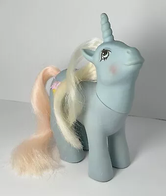 My Little Pony MLP G1 Coco Berry Blue / Pink Unicorn Sundae Best Vintage • $10