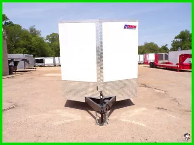 7.5x16 Hail Damage Enclosed Racing Show Bike Hauling Moving Storage Trailer • $2025