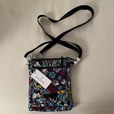 Disney Vera Bradley Mickey Paisley Celebration Mini Crossbody Hipster Purse NWT • $20.50