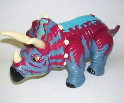 Roaring Walking Triceratops Dinosaur 2006 Mattel Imaginext • $34.19