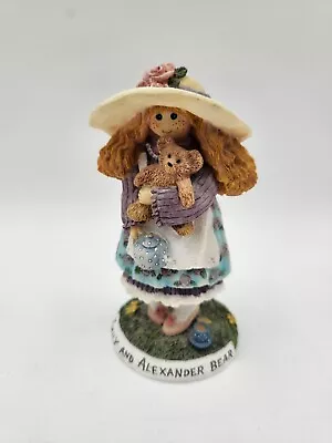 Vintage Madame Alexander Figurine Emily And Alexander Bear • $9.59