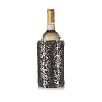 $19.95 • Buy Vacu Vin Rapid Ice Active Cooler Wine Bottle Chilling Sleeve, Silver