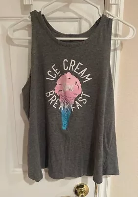 Ice Cream For Breakfast Pajama Shirt  • $5