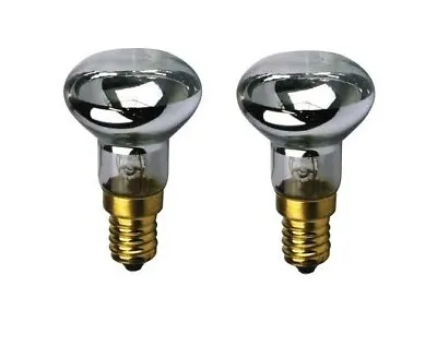 Set Of 2 R39 E17 Replacement Light Bulb Motion Lamp 30W Reflector Type • $7.99