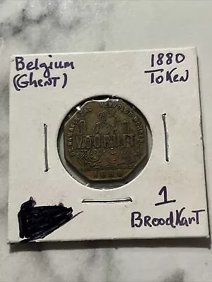 Belgium Ghent 1880 Token • £6.64