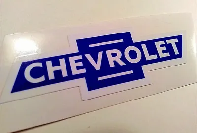 Chevrolet Chevy Sticker Decal Hot Rod Rat Vintage Look Car Truck Drag Race 127 • $3.99