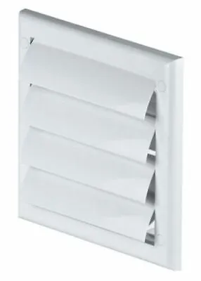 Gravity Flaps Exterior Wall Ventilation Cover Air Vent Grille TN1 190mm X 190mm • £5.69