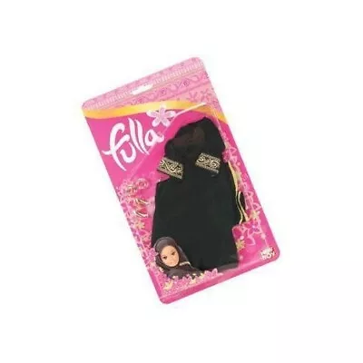 Limited Ed Fulla Doll's Gold Trim Hijab Abaya Bangles Gold Shoes Collectors Item • $29.95