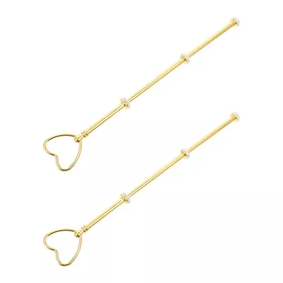 £10.59 • Buy Tiered Tray Hardware Cake Stand Rods Cake Plate Fittings Diy Cake Stand Kit