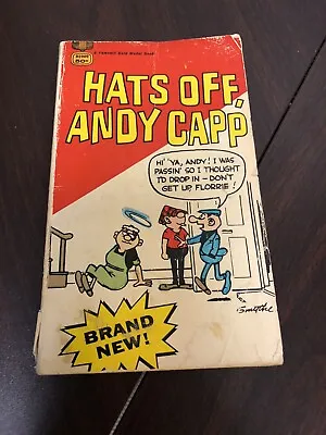 Hats Off Andy Capp By Reg Smythe 1968 Fawcett Vintage Paperback Comic Strip VG+ • $10.39
