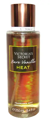 VICTORIA’S SECRET BARE VANILLA HEAT FRAGRANCE BODY MIST SPRAY SPLASH 8.4 Oz • $22.75