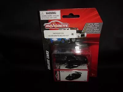 Majorette Deluxe Cars Nissan GT-R Nismo GT3 Black • $5