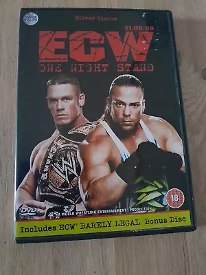 ECW One Night Stand 2006 & Barely Legal DVD Very Good Condition • £9.99