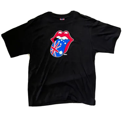 The Rolling Stones Tongue T Shirt Australia Classic Roo • $16