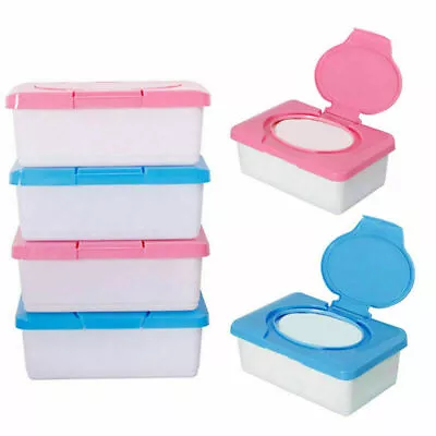 Removable Wet Tissue Paper Case Baby Wipes Napkin Container Box Storage Holder • $10.22