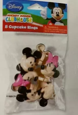 Mickey Mouse Rings Cup Cake Decoration(8 Pcs) • $8.99